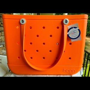 Original BOGG BAG Orange Large Beach tote NWT
